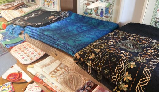 「ノクシカタ（刺し子刺繍）」販売しています